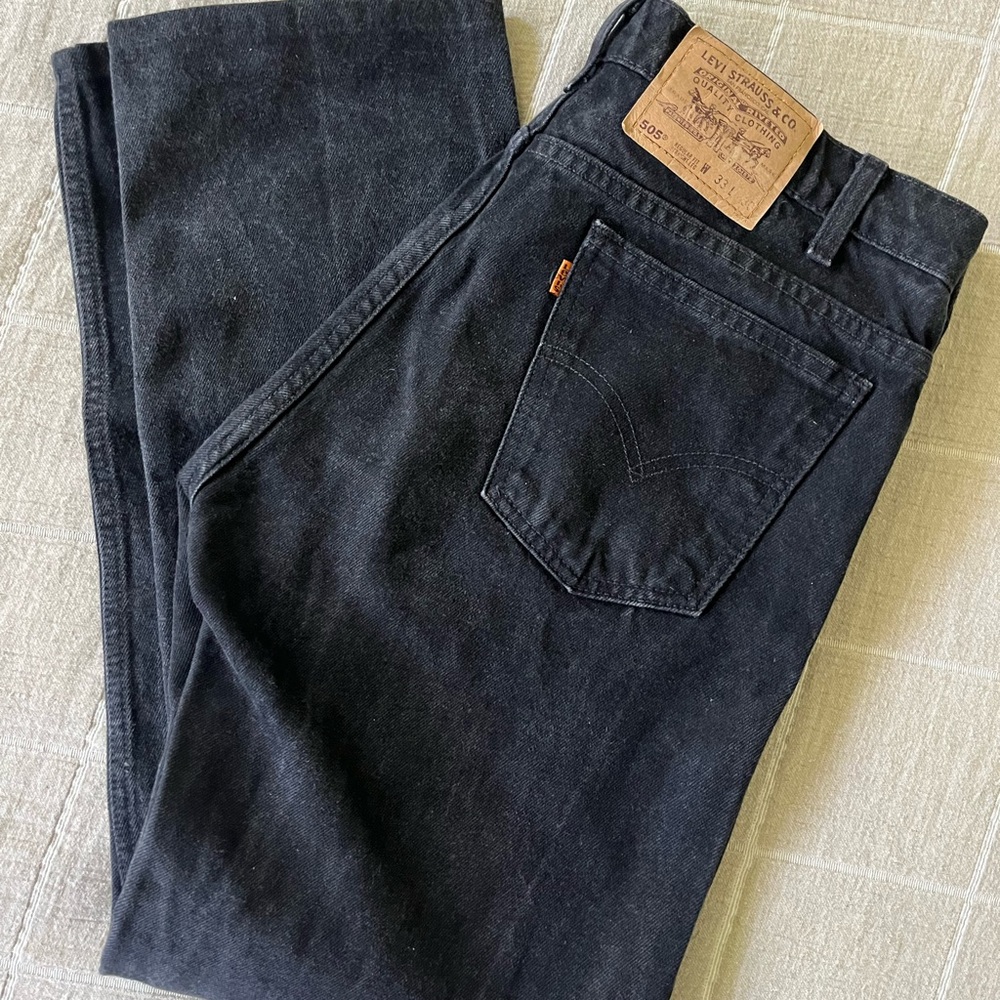 Vintage Orange Tab Levi’s 505